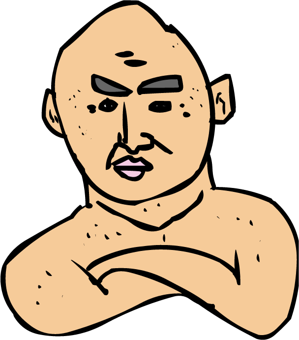 高木のいきつけのラーメン屋のオヤジ『Ｇ・Ａ・Ｎ・Ｋ・Ｏオヤジ』